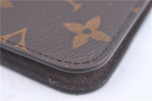 Authentic Louis Vuitton Monogram Folio Iphone 8 Case M61905 LV J9668