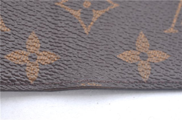 Authentic Louis Vuitton Monogram Folio Iphone 8 Case M61905 LV J9668