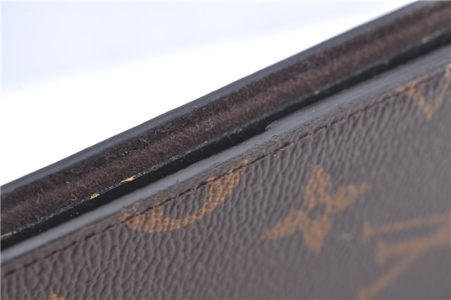 Authentic Louis Vuitton Monogram Folio Iphone 8 Case M61905 LV J9668