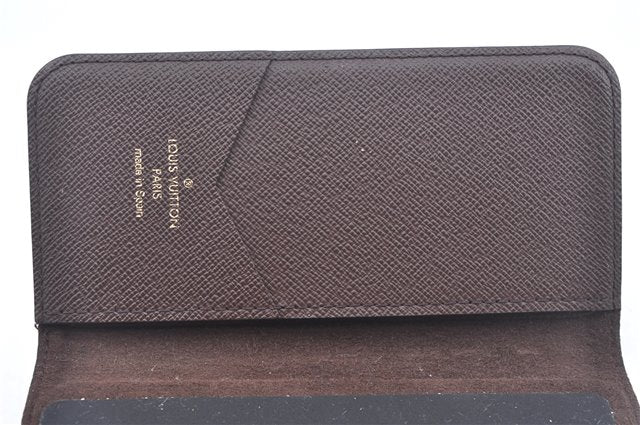 Authentic Louis Vuitton Monogram Folio Iphone 8 Case M61905 LV J9668