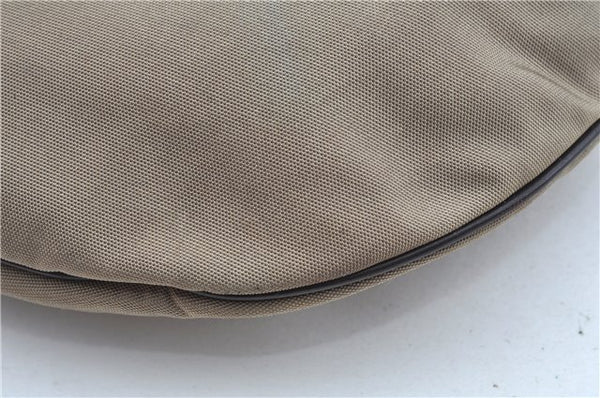 Authentic GUCCI Shoulder Cross Body Bag Nylon Leather 0013311 Khaki Green J9669