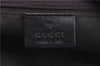 Authentic GUCCI Shoulder Cross Body Bag Nylon Leather 0013311 Khaki Green J9669