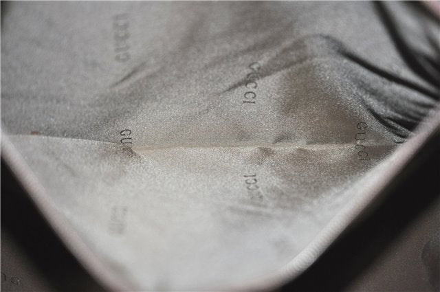 Authentic GUCCI Shoulder Cross Body Bag Nylon Leather 0013311 Khaki Green J9669