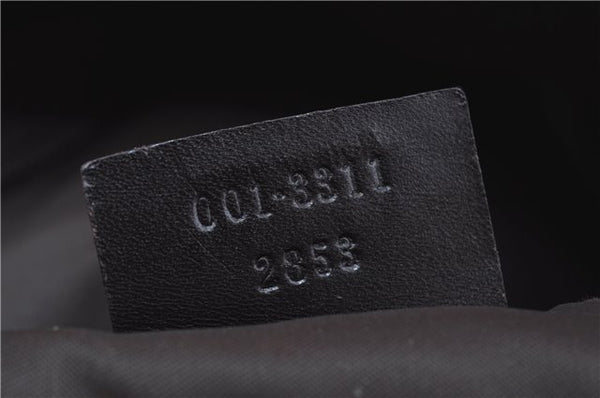 Authentic GUCCI Shoulder Cross Body Bag Nylon Leather 0013311 Khaki Green J9669