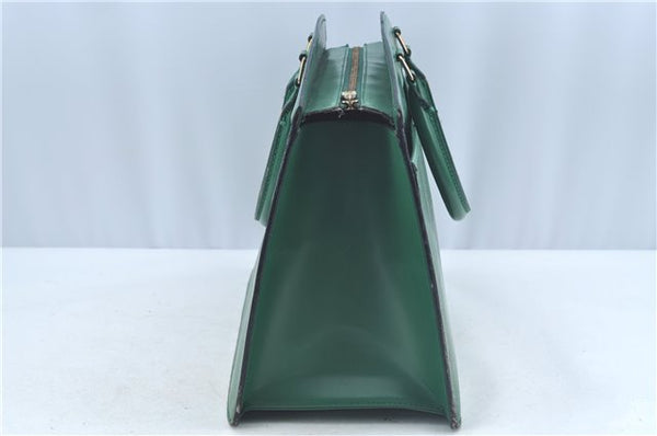 Authentic Louis Vuitton Epi Riviera Hand Bag Purse Green M48184 LV J9670