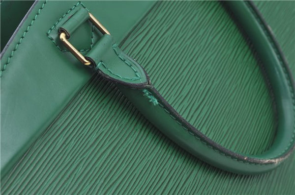 Authentic Louis Vuitton Epi Riviera Hand Bag Purse Green M48184 LV J9670