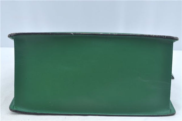 Authentic Louis Vuitton Epi Riviera Hand Bag Purse Green M48184 LV J9670