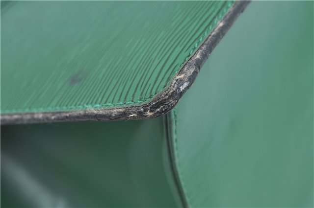 Authentic Louis Vuitton Epi Riviera Hand Bag Purse Green M48184 LV J9670