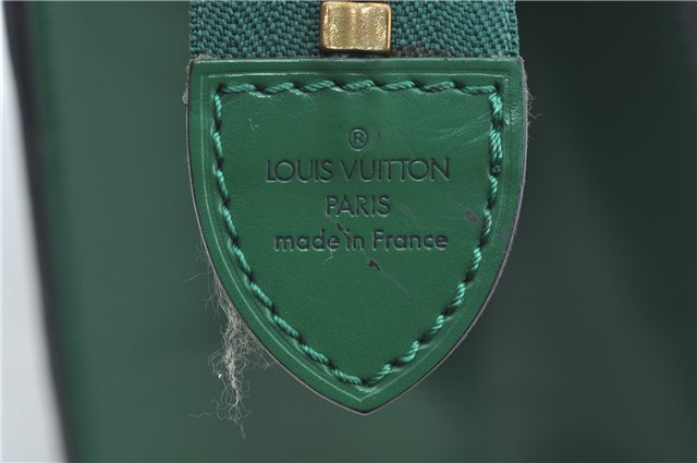 Authentic Louis Vuitton Epi Riviera Hand Bag Purse Green M48184 LV J9670