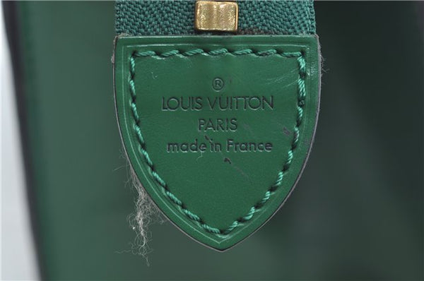 Authentic Louis Vuitton Epi Riviera Hand Bag Purse Green M48184 LV J9670
