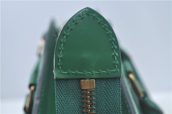 Authentic Louis Vuitton Epi Riviera Hand Bag Purse Green M48184 LV J9670