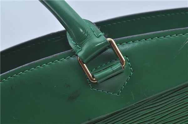 Authentic Louis Vuitton Epi Riviera Hand Bag Purse Green M48184 LV J9670