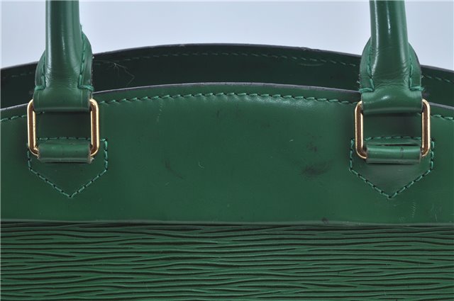 Authentic Louis Vuitton Epi Riviera Hand Bag Purse Green M48184 LV J9670