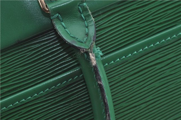 Authentic Louis Vuitton Epi Riviera Hand Bag Purse Green M48184 LV J9670