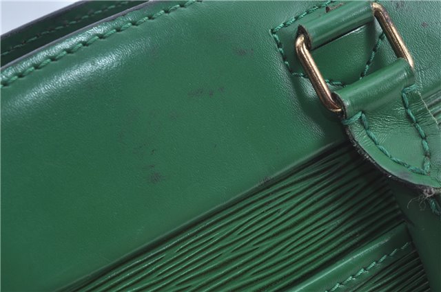 Authentic Louis Vuitton Epi Riviera Hand Bag Purse Green M48184 LV J9670
