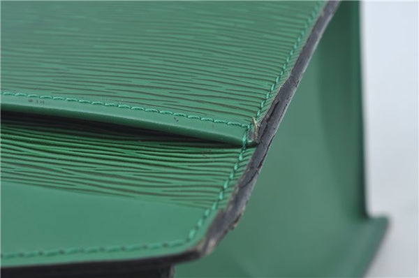 Authentic Louis Vuitton Epi Riviera Hand Bag Purse Green M48184 LV J9670