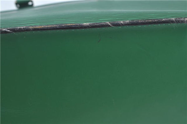 Authentic Louis Vuitton Epi Riviera Hand Bag Purse Green M48184 LV J9670