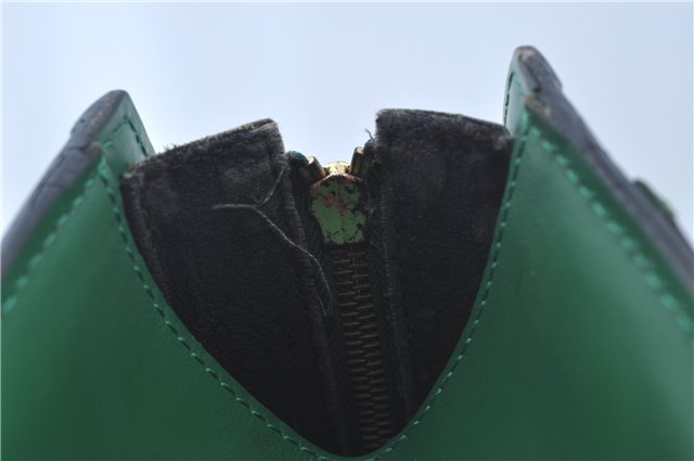 Authentic Louis Vuitton Epi Riviera Hand Bag Purse Green M48184 LV J9670