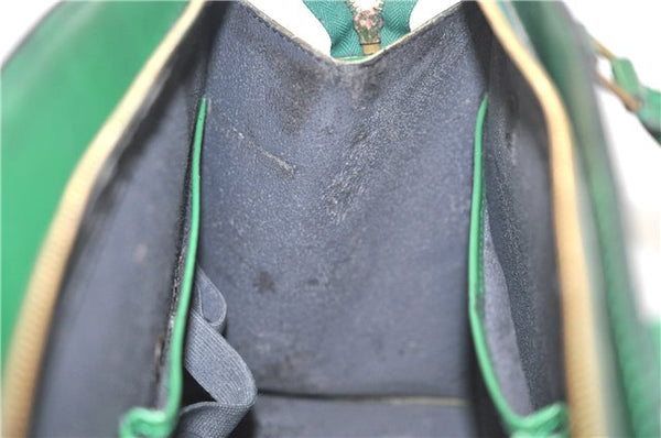 Authentic Louis Vuitton Epi Riviera Hand Bag Purse Green M48184 LV J9670