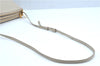 Authentic CELINE TRIO Shoulder Cross Body Bag Purse Leather Ivroy J9671