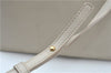 Authentic CELINE TRIO Shoulder Cross Body Bag Purse Leather Ivroy J9671
