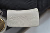 Authentic CELINE TRIO Shoulder Cross Body Bag Purse Leather Ivroy J9671