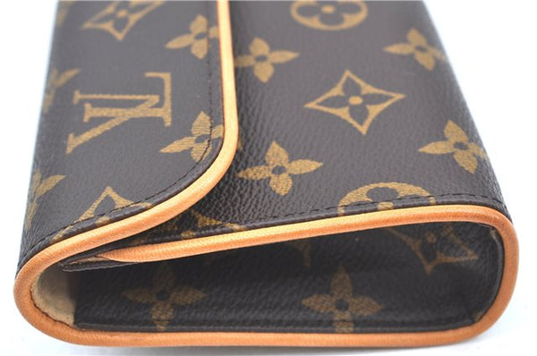 Louis Vuitton Monogram Pochette Florentine Pouch Waist Bag M51855 LV Junk J9675