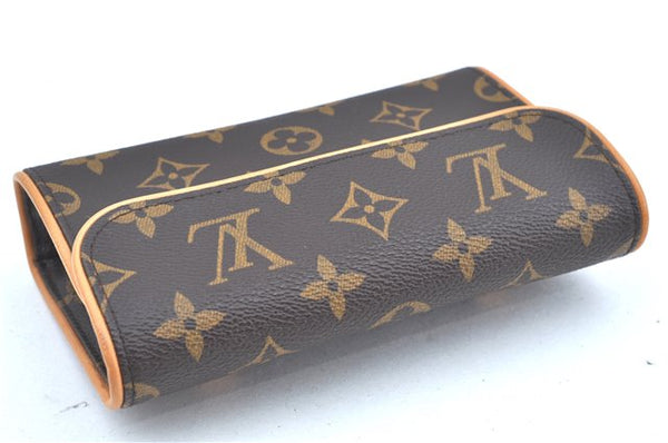 Louis Vuitton Monogram Pochette Florentine Pouch Waist Bag M51855 LV Junk J9675