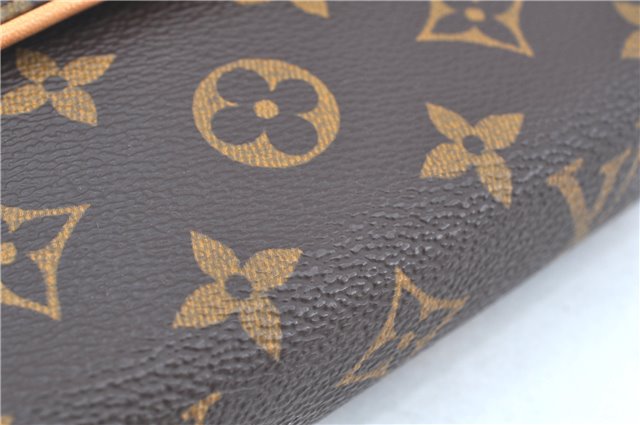 Louis Vuitton Monogram Pochette Florentine Pouch Waist Bag M51855 LV Junk J9675