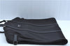 Authentic PRADA Nylon Tessuto Leather Garment Cover Black J9678