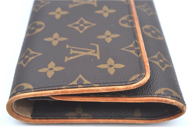 Authentic Louis Vuitton Monogram Pochette Twin GM Shoulder Bag M51852 LV J9679