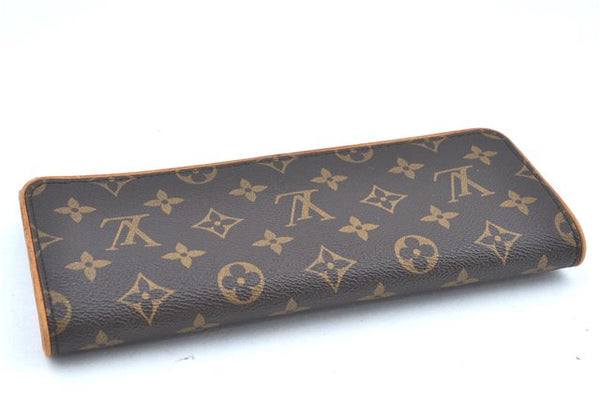 Authentic Louis Vuitton Monogram Pochette Twin GM Shoulder Bag M51852 LV J9679
