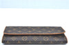 Authentic Louis Vuitton Monogram Pochette Twin GM Shoulder Bag M51852 LV J9679