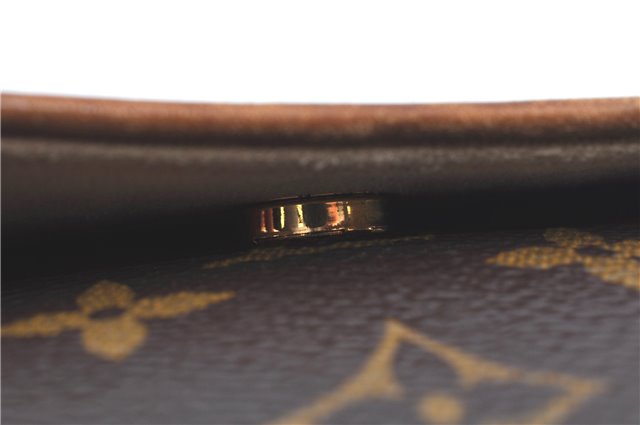 Authentic Louis Vuitton Monogram Pochette Twin GM Shoulder Bag M51852 LV J9679