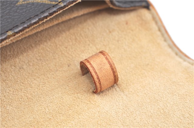 Authentic Louis Vuitton Monogram Pochette Twin GM Shoulder Bag M51852 LV J9679