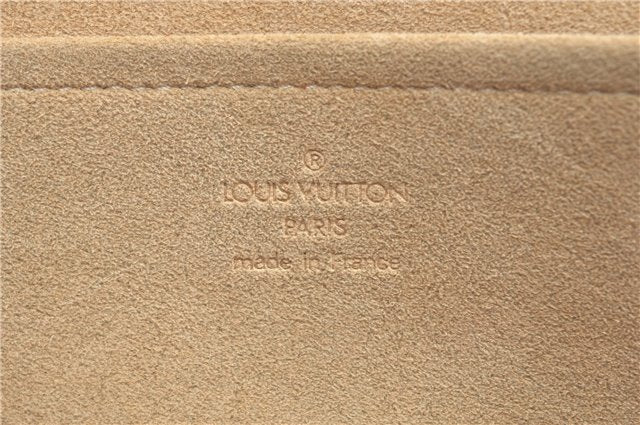 Authentic Louis Vuitton Monogram Pochette Twin GM Shoulder Bag M51852 LV J9679