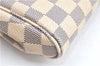 Auth Louis Vuitton Damier Azur Favorite MM Shoulder Clutch Bag N41275 LV J9680