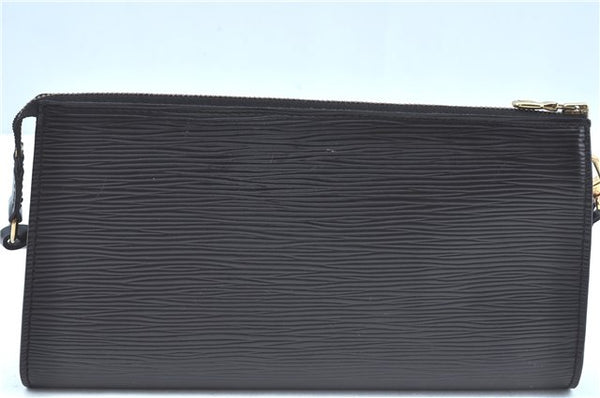 Authentic Louis Vuitton Epi Pochette Accessoires Pouch Black M52942 LV J9682