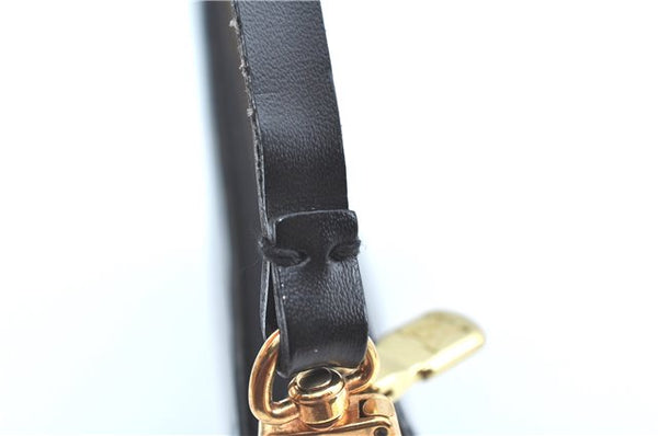 Authentic Louis Vuitton Epi Pochette Accessoires Pouch Black M52942 LV J9682