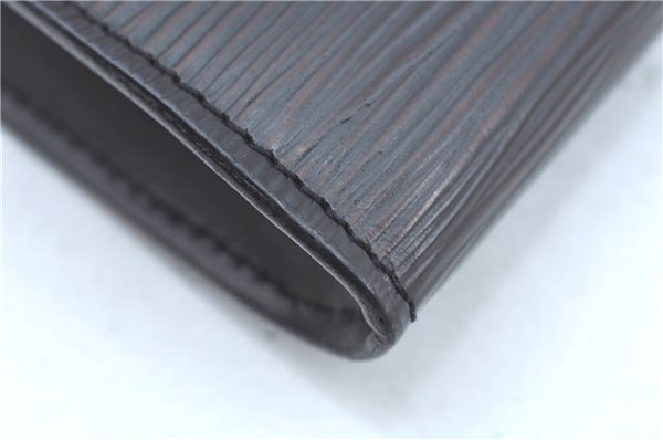 Authentic Louis Vuitton Epi Pochette Accessoires Pouch Black M52942 LV J9682