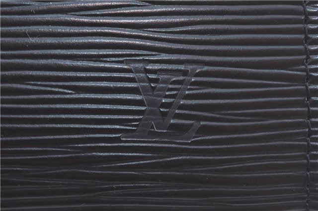 Authentic Louis Vuitton Epi Pochette Accessoires Pouch Black M52942 LV J9682