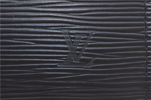 Authentic Louis Vuitton Epi Pochette Accessoires Pouch Black M52942 LV J9682