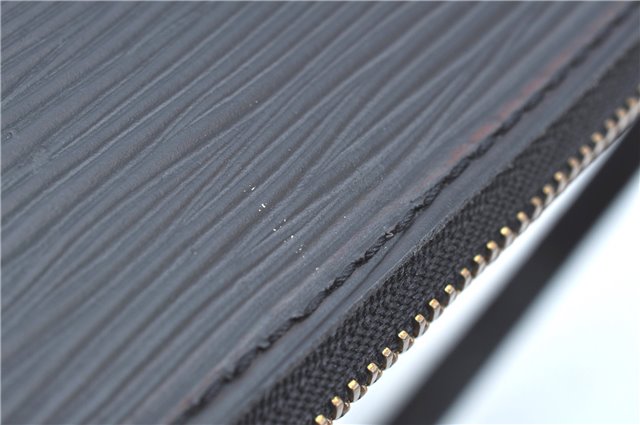 Authentic Louis Vuitton Epi Pochette Accessoires Pouch Black M52942 LV J9682