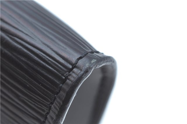 Authentic Louis Vuitton Epi Pochette Accessoires Pouch Black M52942 LV J9682