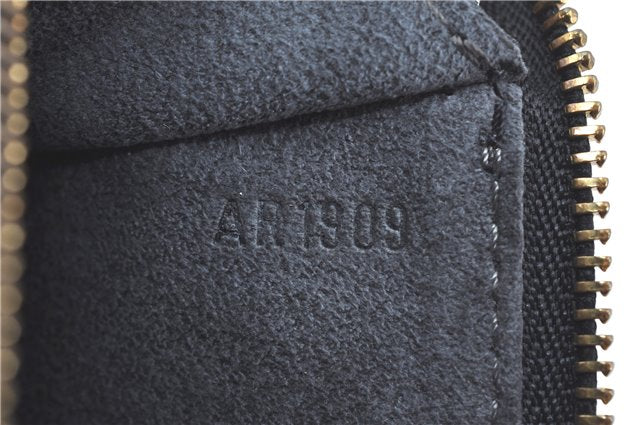 Authentic Louis Vuitton Epi Pochette Accessoires Pouch Black M52942 LV J9682