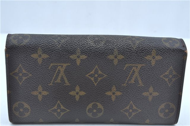 Auth Louis Vuitton Monogram Pochette Porte Monnaie Credit Wallet M61726 LV J9685