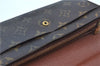 Auth Louis Vuitton Monogram Pochette Porte Monnaie Credit Wallet M61726 LV J9685