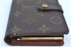 Auth Louis Vuitton Monogram Porte Monnaie Billets Viennois M61663 Wallet J9686