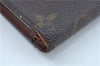 Auth Louis Vuitton Monogram Porte Monnaie Billets Viennois M61663 Wallet J9686