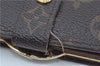 Auth Louis Vuitton Monogram Porte Monnaie Billets Viennois M61663 Wallet J9686